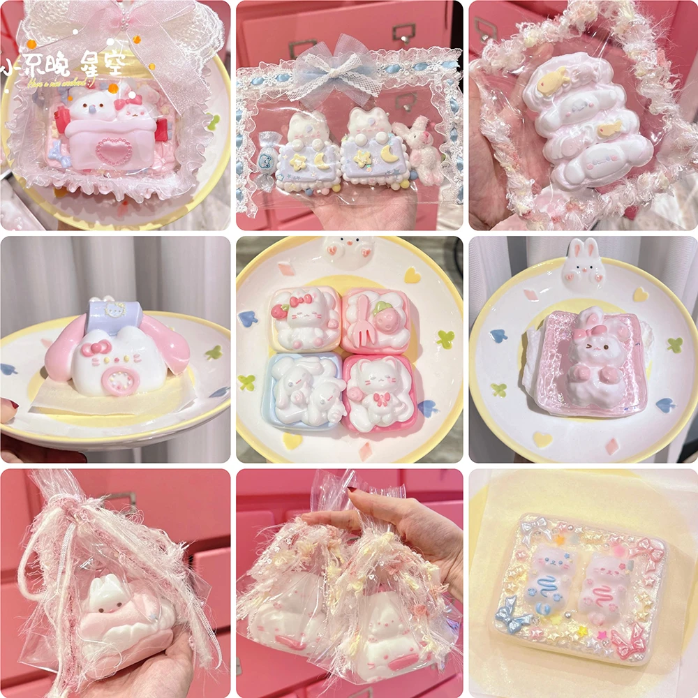 9.28小不晚捏捏手工食品级硅胶奶酪泥解压环保