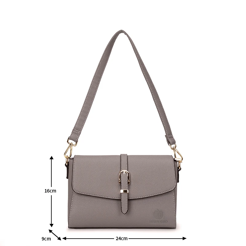 百搭真皮女包手提单肩斜挎包简约时尚轻奢软面女士