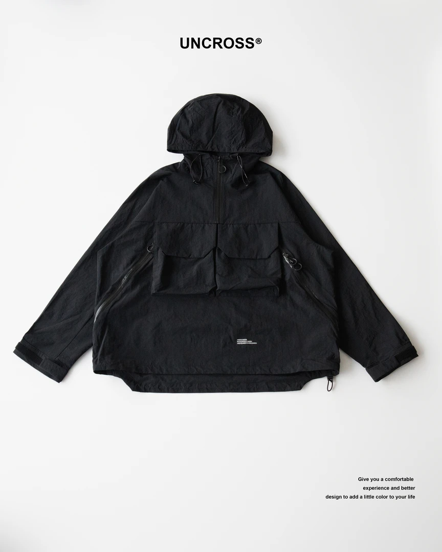 【C*F/冲锋衣】3防 日潮 轻薄冲锋衣夹克男外套薄款连帽