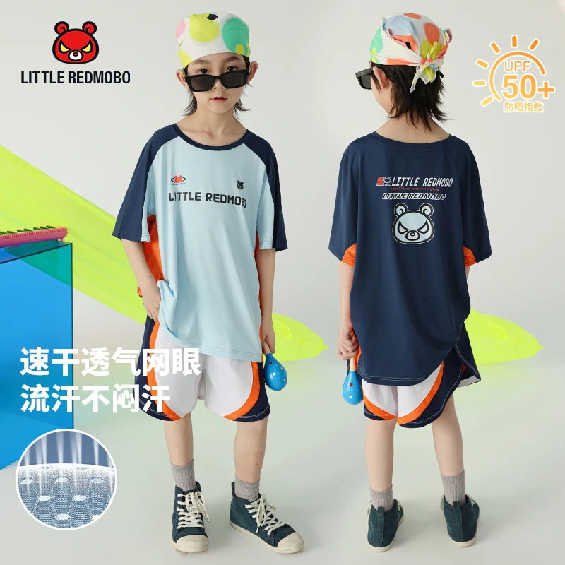 【魔霸眼睛】50拼接T恤卡通夏季男儿童童装短袖T恤 XY-MB439