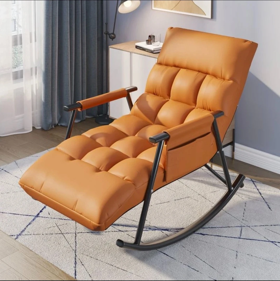 懒人摇摇椅折叠躺椅阳台家用休闲摇椅大人躺椅客厅卧室单人网红椅