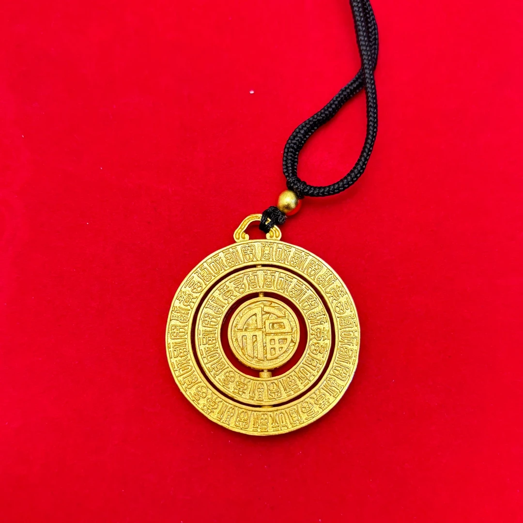 合金吊坠 和金吊坠 百福大罗盘时尚男女爆款