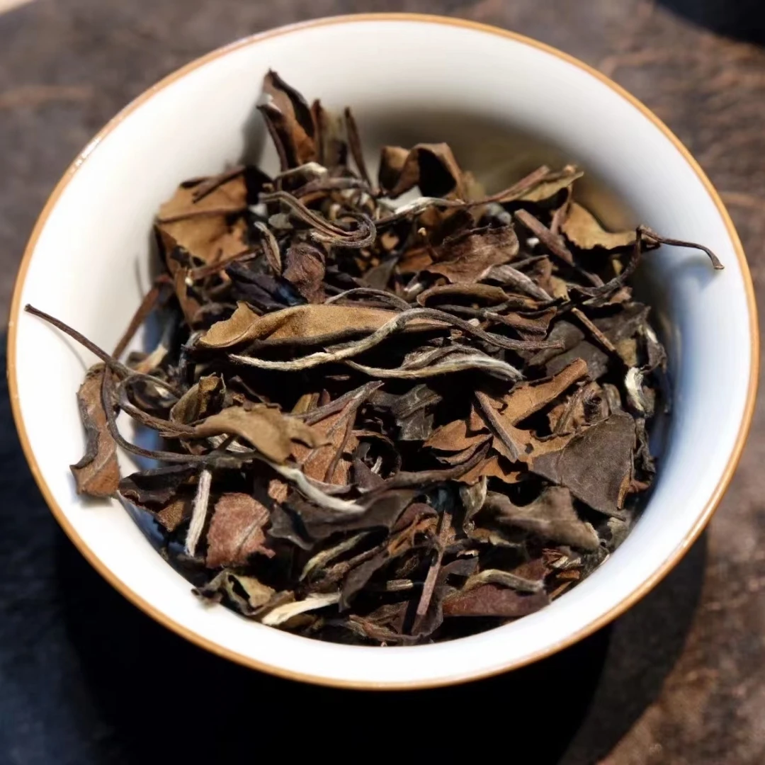 2014年陈香老寿眉福鼎白茶老白茶陈年散茶