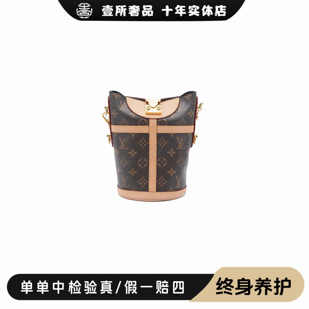 99新 LouisVuitton/路易威登 壹所奢品/大号薯条包斜跨包/98新yy