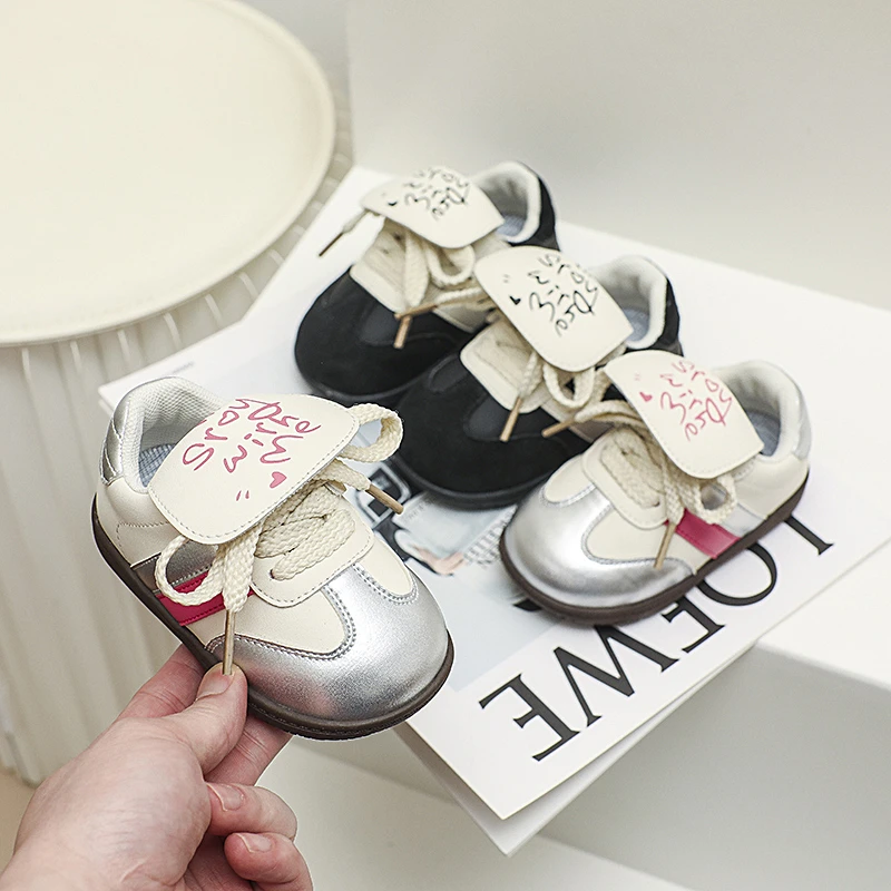 7233宝宝泡芙鞋男女童韩版德训鞋秋季新款丑萌休闲软底运动鞋