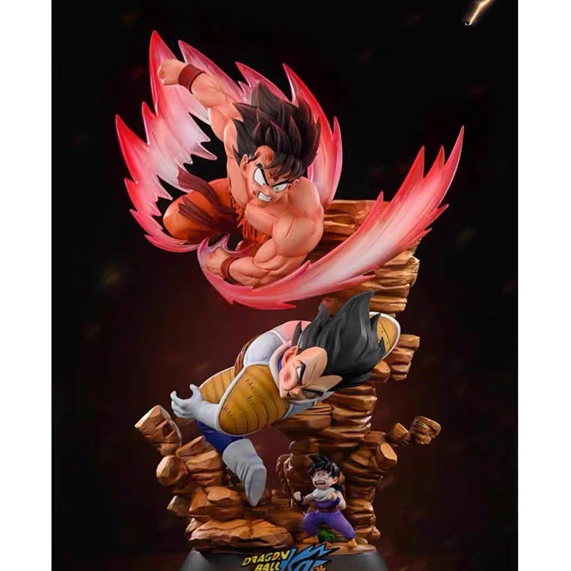 【全款现货】树脂翻模 DB界王拳悟空vs贝吉塔 1/6龙珠手办