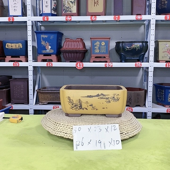 紫砂花盆宜兴紫砂厂