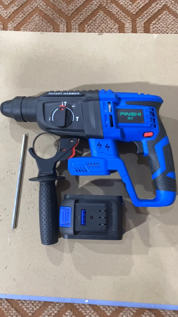 品仕无刷充电式电锤电钻工业级重型纸盒装无线多功能大功率冲击钻