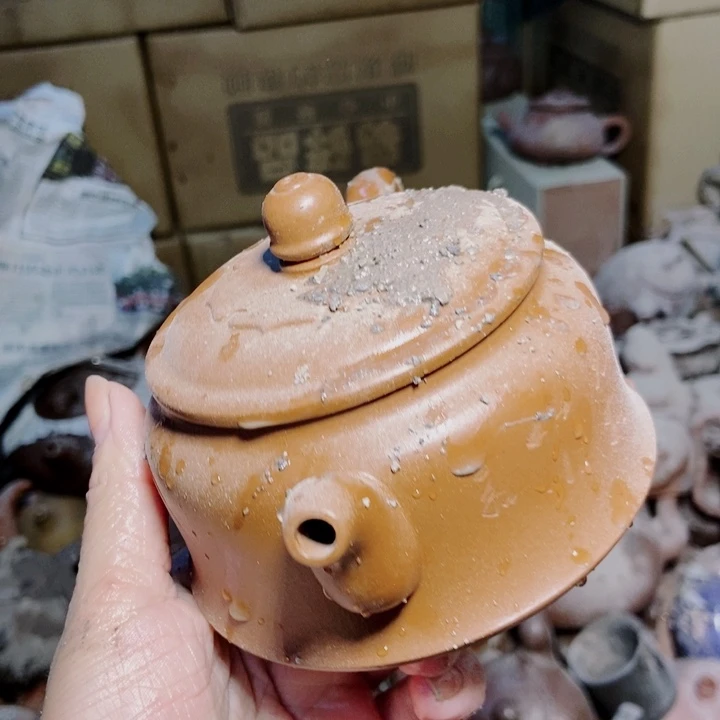 紫砂茶杯紫砂壶手工壶制作微瑕