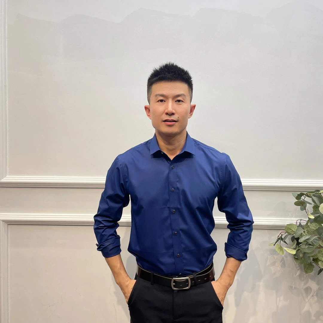 牧川2024秋季衬衫男长袖免烫长袖纯色衬衣男黑色竹纤维大码定制