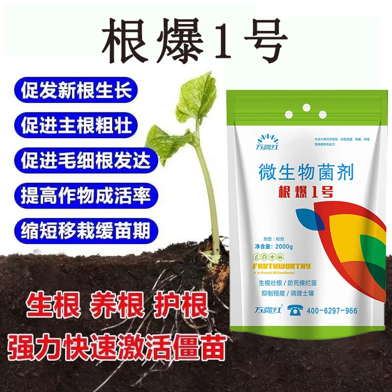 根爆1号强力生根壮根爆根水溶肥扦插移栽万能通用肥防根腐生根粉
