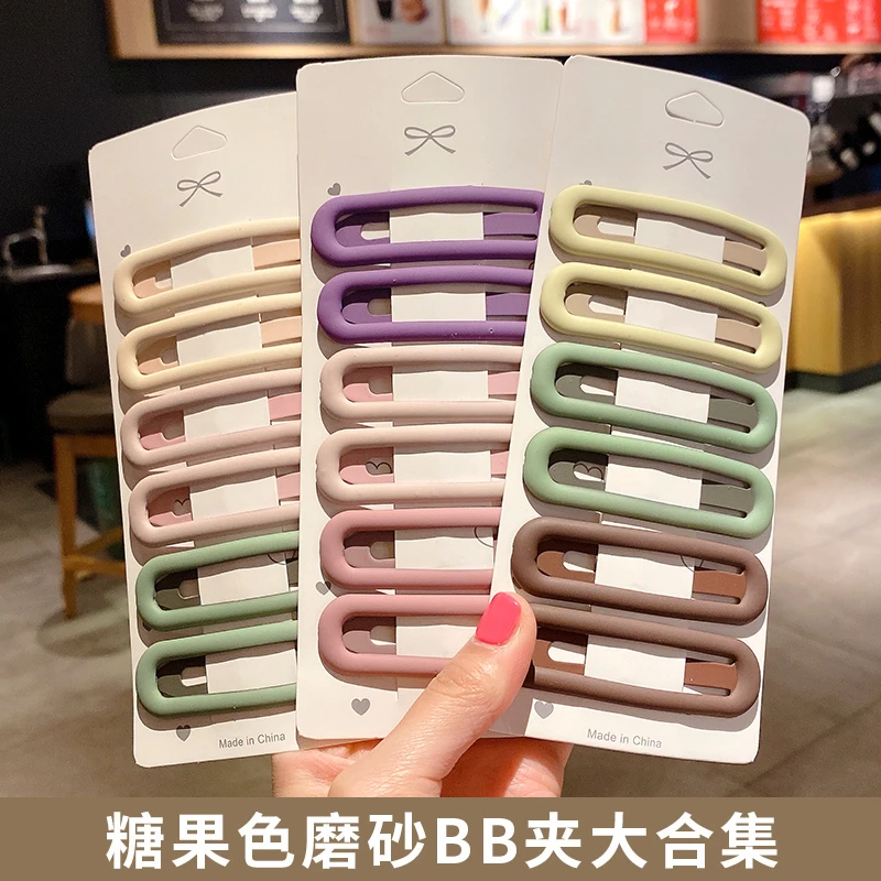 儿童发夹后脑勺宝宝发卡侧边刘海夹碎发神器可爱bb夹女童夹子发饰