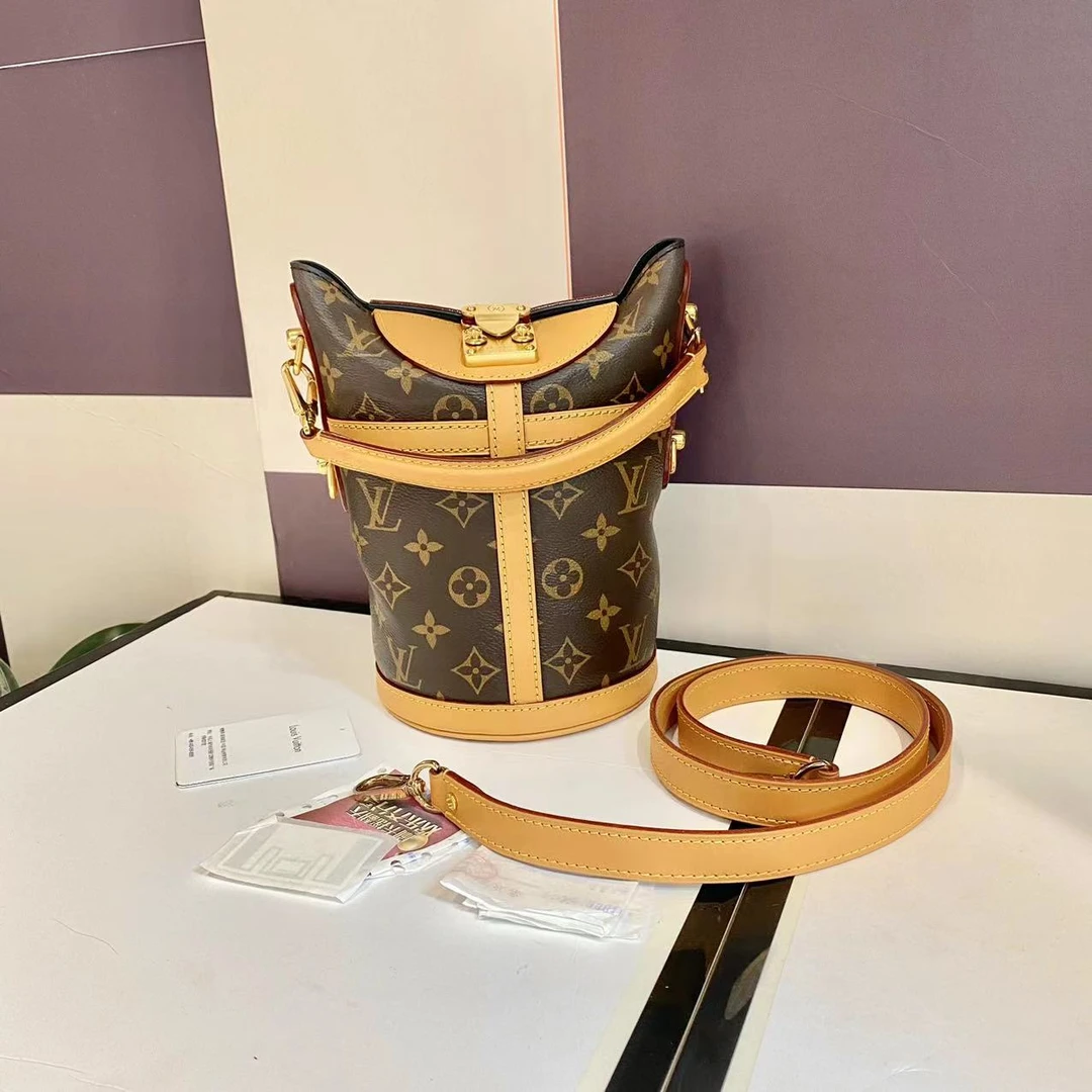 95新 LouisVuitton/路易威登 LV   小薯条包duffle 手提斜挎包-1