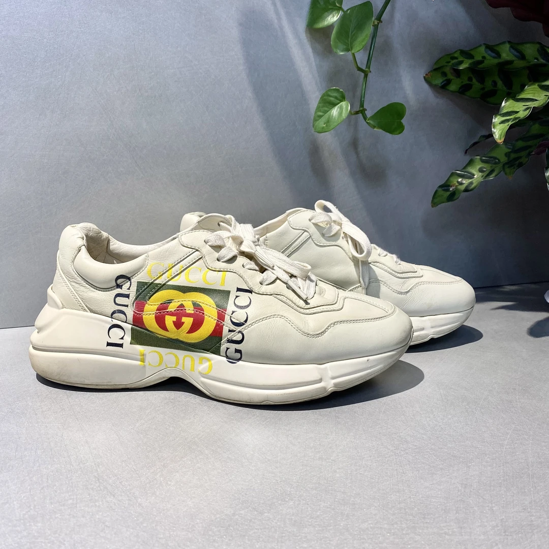 95新 GUCCI/古驰 古驰  印花老爹鞋运动鞋-鞋