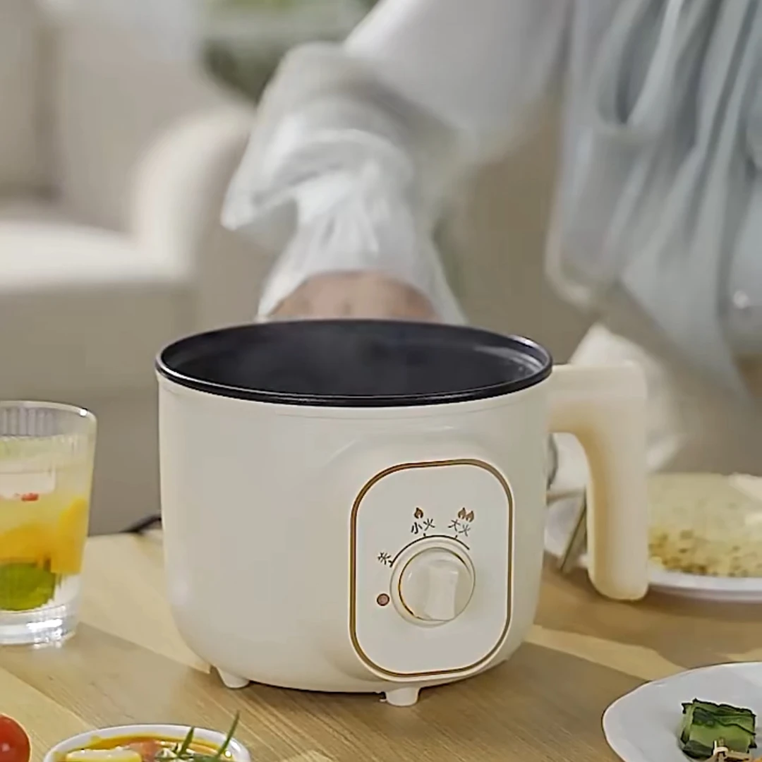 35小型电煮锅宿舍学生煮面锅蒸煮多功能火锅家用小型煮面锅蒸锅