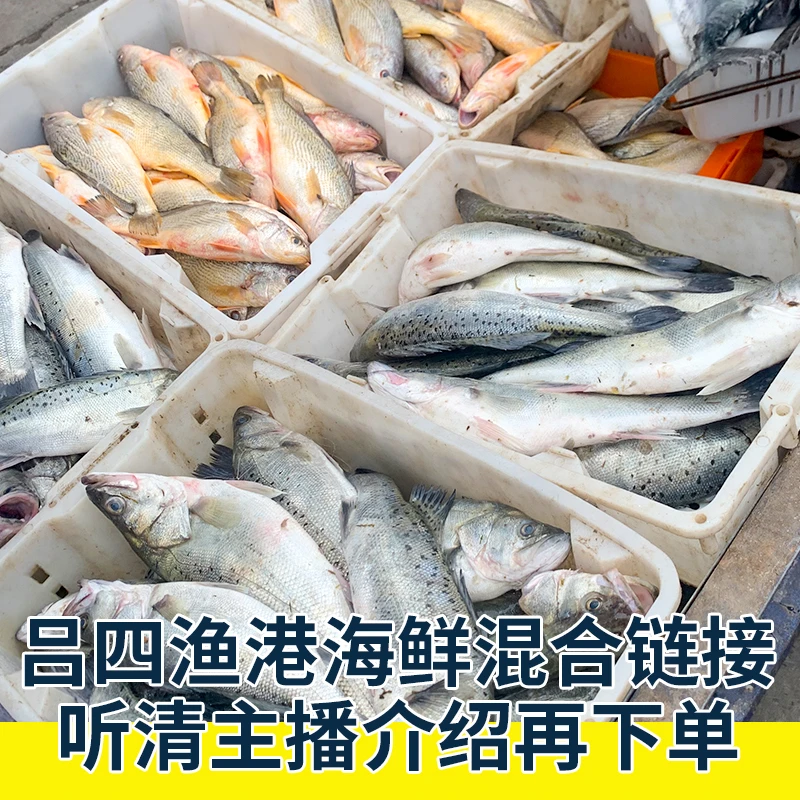 直播间现场称重挑选500-3000g（海鲜混搭）听清主播介绍再下单