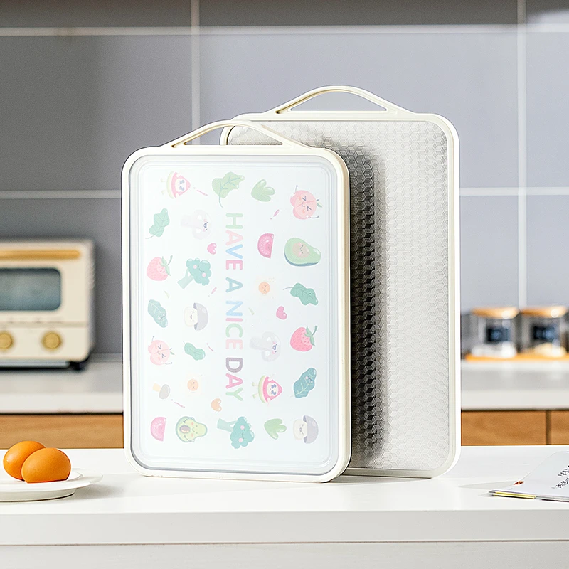 摩登主妇菜板防霉抗菌占板家用切菜板双面粘板水果案板不锈钢砧板