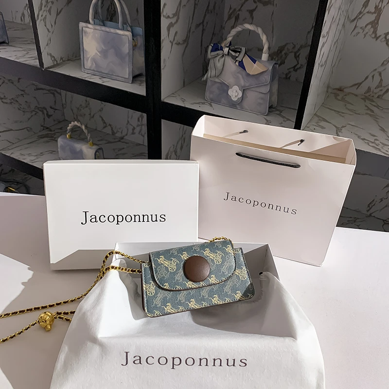 单肩2024款质感女款腋下包链条包雅各邦jacoponnus轻奢女包小众