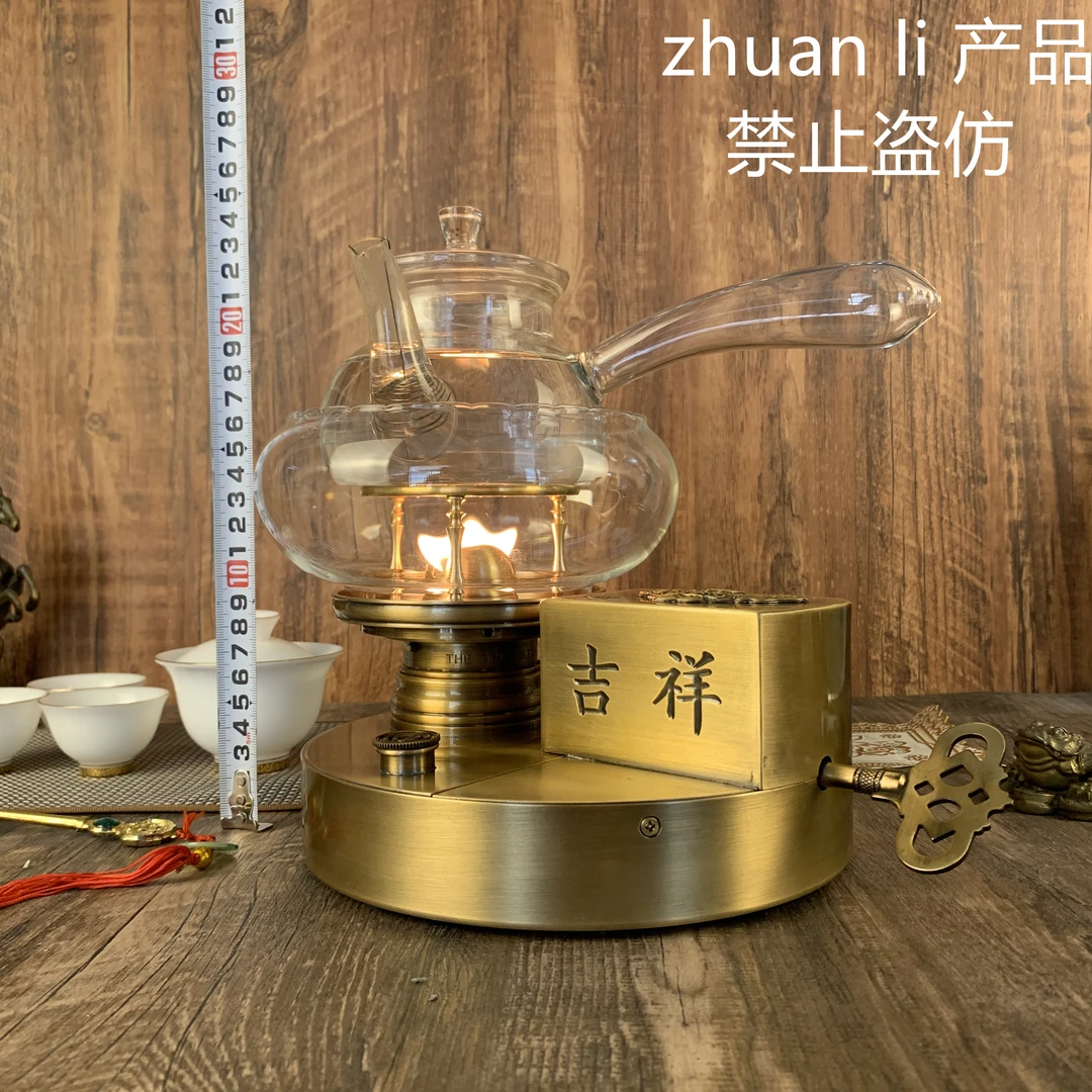 月宫财运金蟾上链鼓风灯抗风可户外使用火力稳明火高温沸水