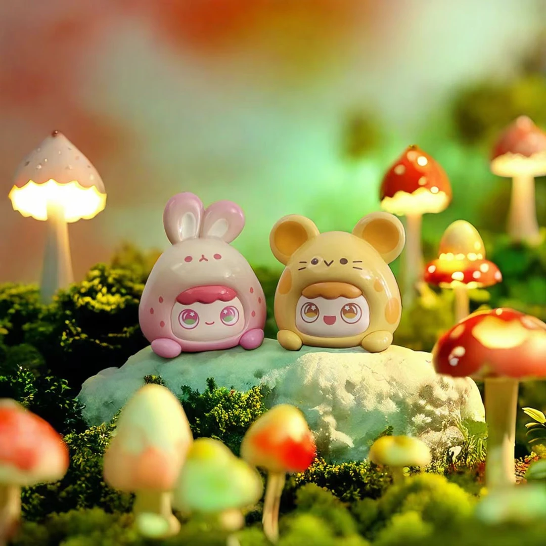 【拆盒】12生肖mini萌粒盲盒潮玩摆件创意公仔礼物手办