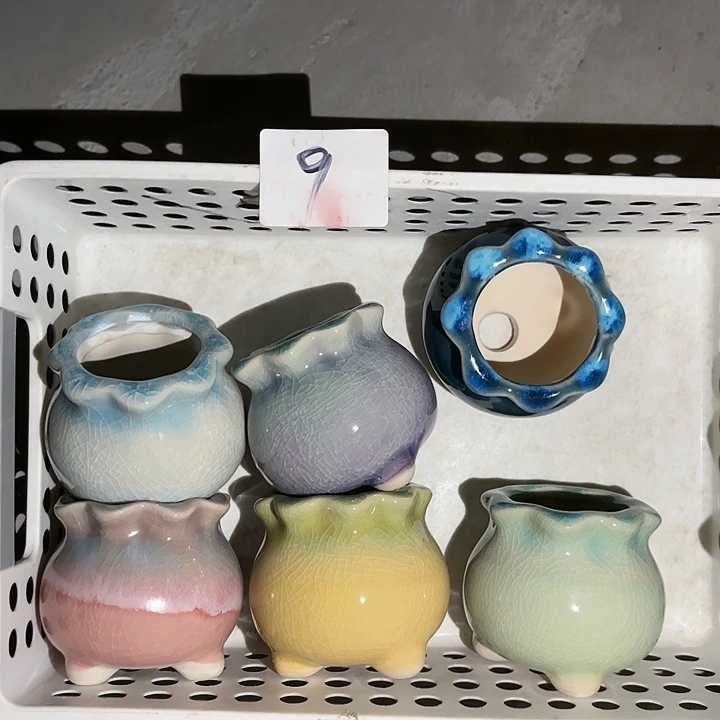 口径较小 非完美工艺品