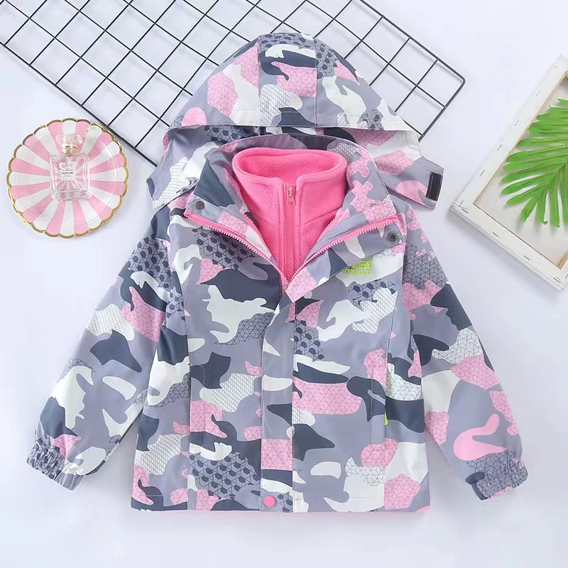 「一衣穿三季」可拆卸三穿抓绒冲锋衣外套2023-8271—S