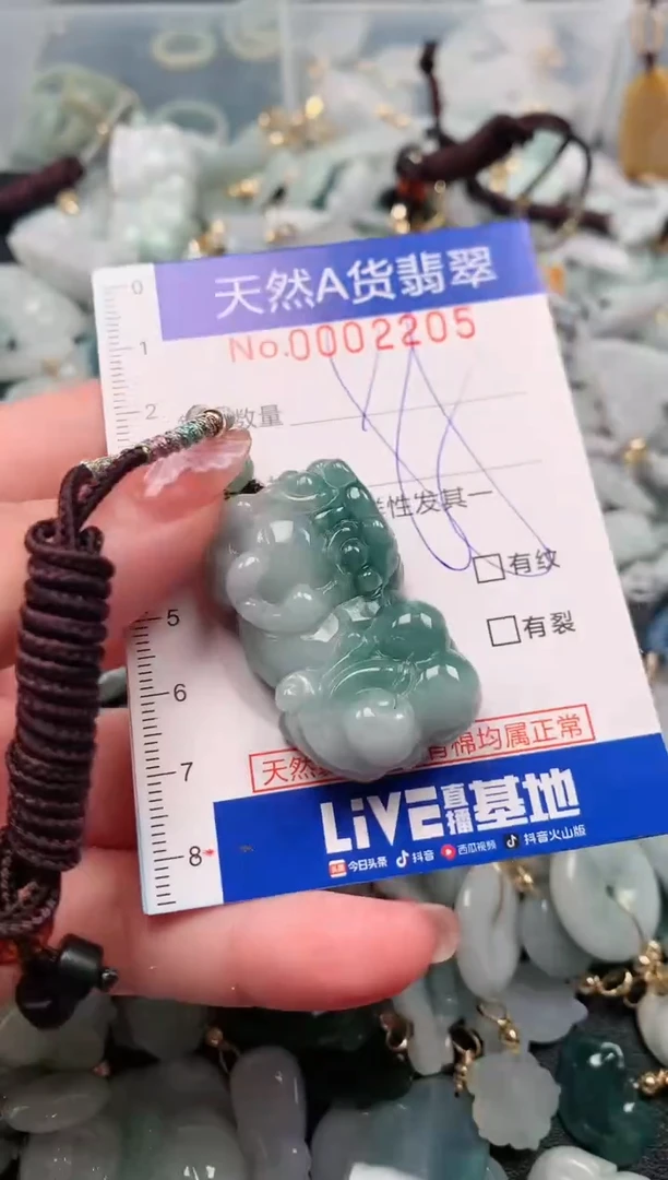 【闪购商品】翡翠颈饰未镶嵌00002205