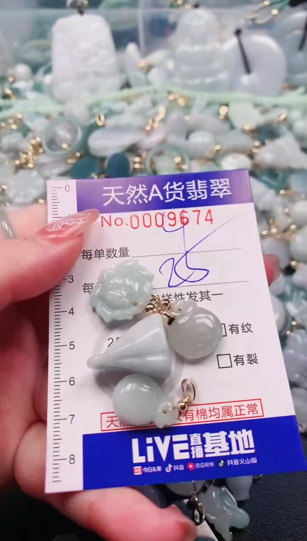【闪购商品】翡翠颈饰未镶嵌00009674