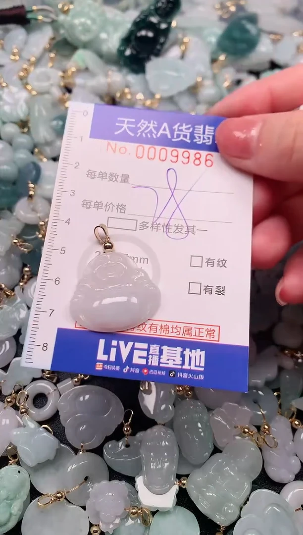 【闪购商品】翡翠颈饰未镶嵌00009986