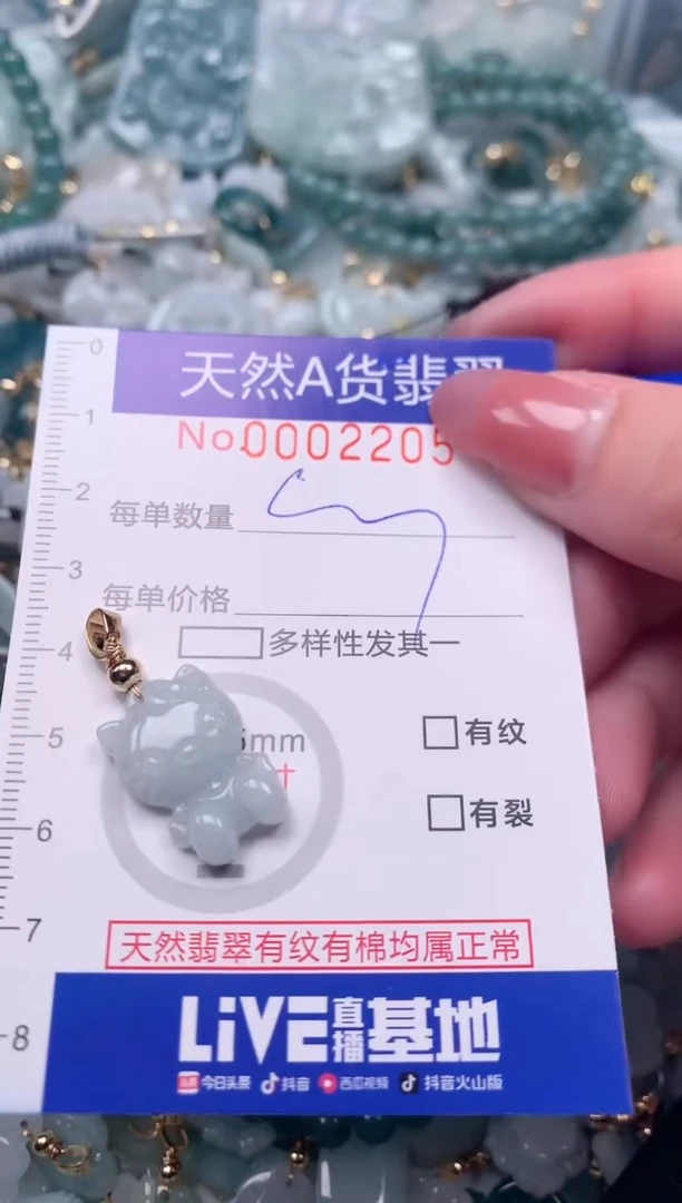 【闪购商品】翡翠颈饰未镶嵌00002205