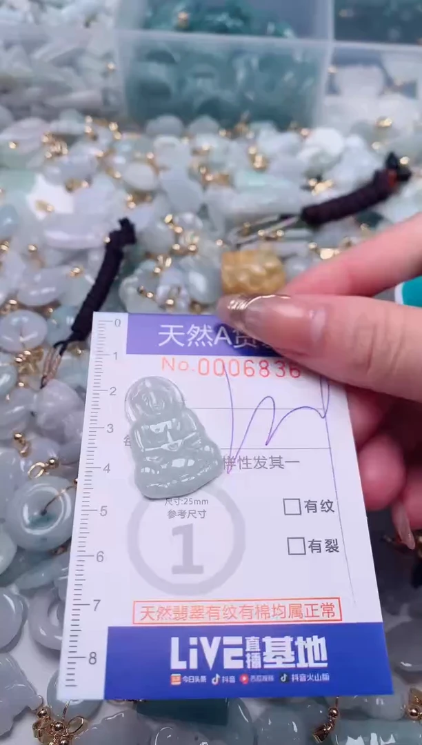 【闪购商品】翡翠颈饰未镶嵌00006836