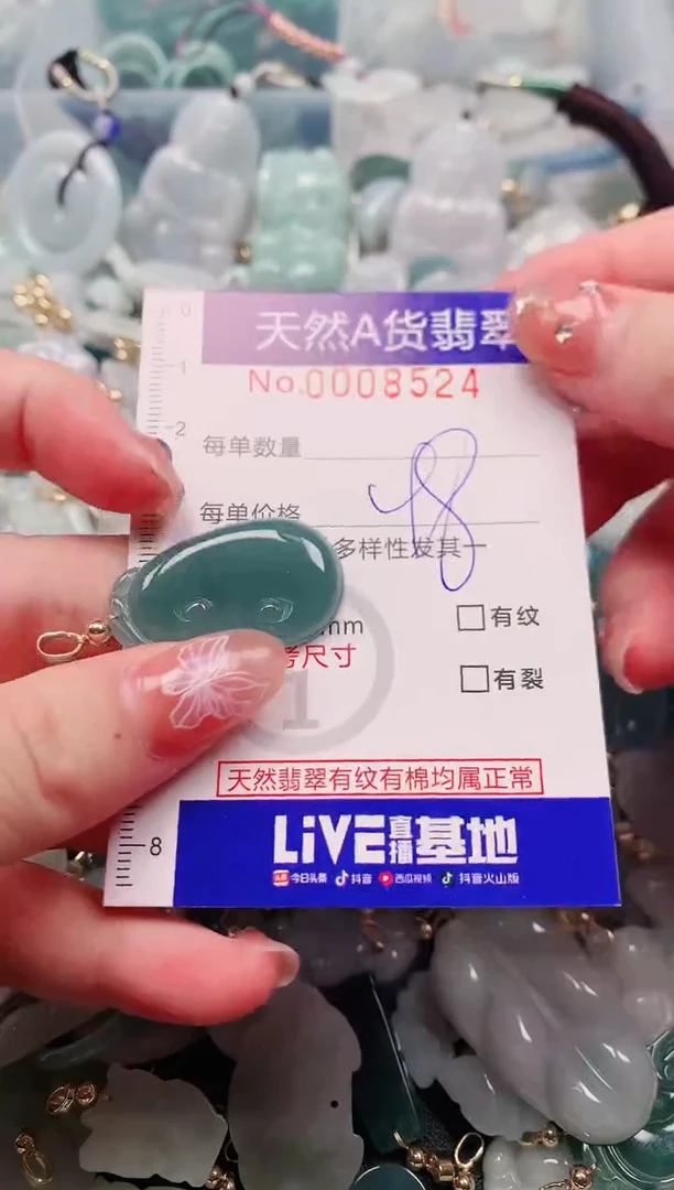 【闪购商品】翡翠颈饰未镶嵌00008524