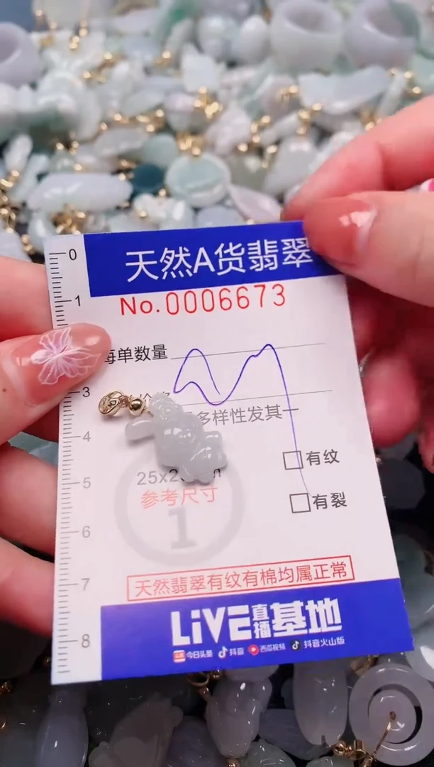 【闪购商品】翡翠颈饰未镶嵌00006673