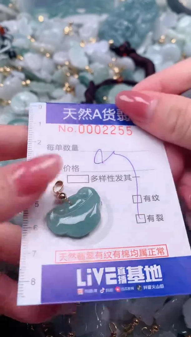 【闪购商品】翡翠颈饰未镶嵌00002255