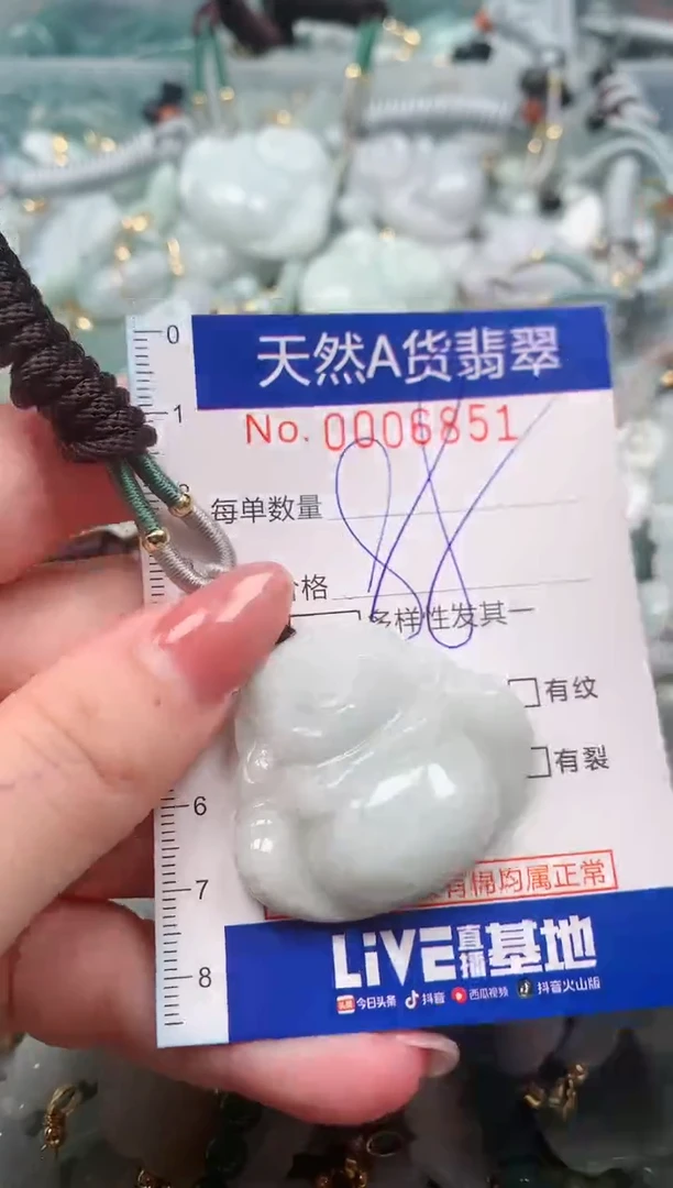 【闪购商品】翡翠颈饰未镶嵌00006851