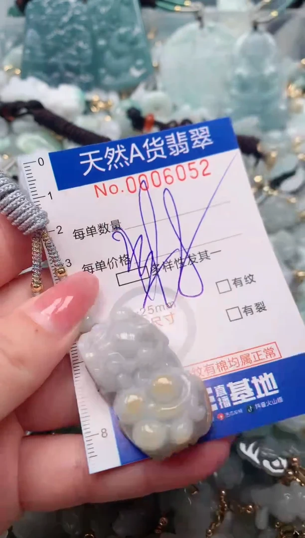 【闪购商品】翡翠颈饰未镶嵌00006052