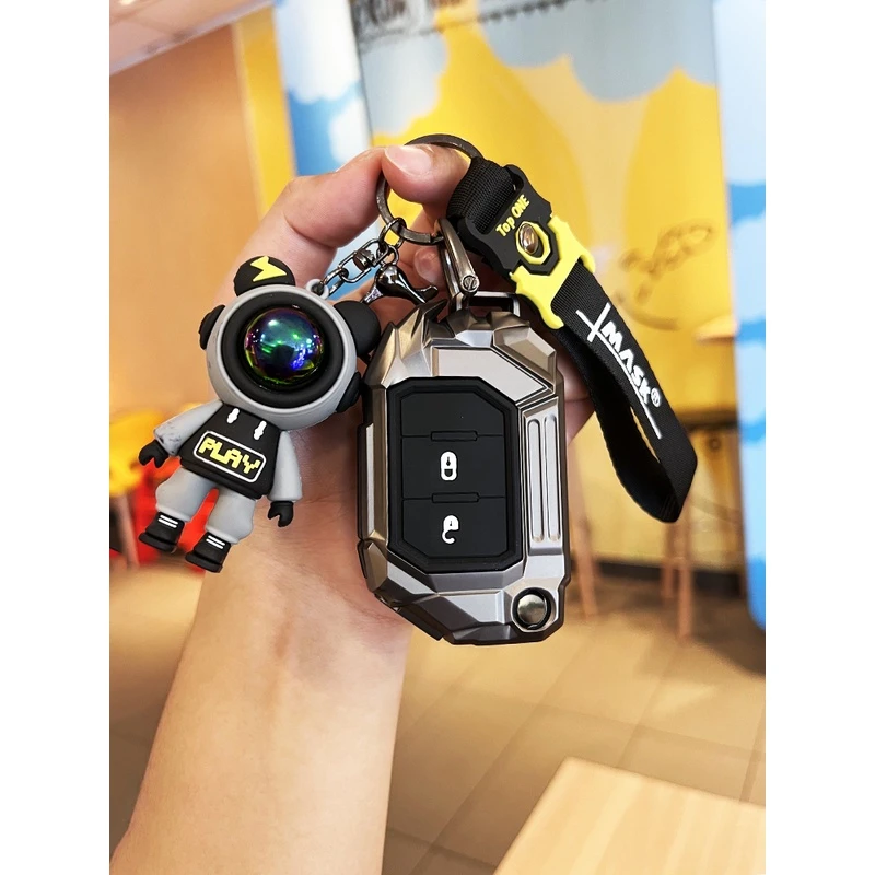 JEEP吉普新牧马人钥匙套撒哈拉壳男士改装JK卢比肯JL越野汽车包扣