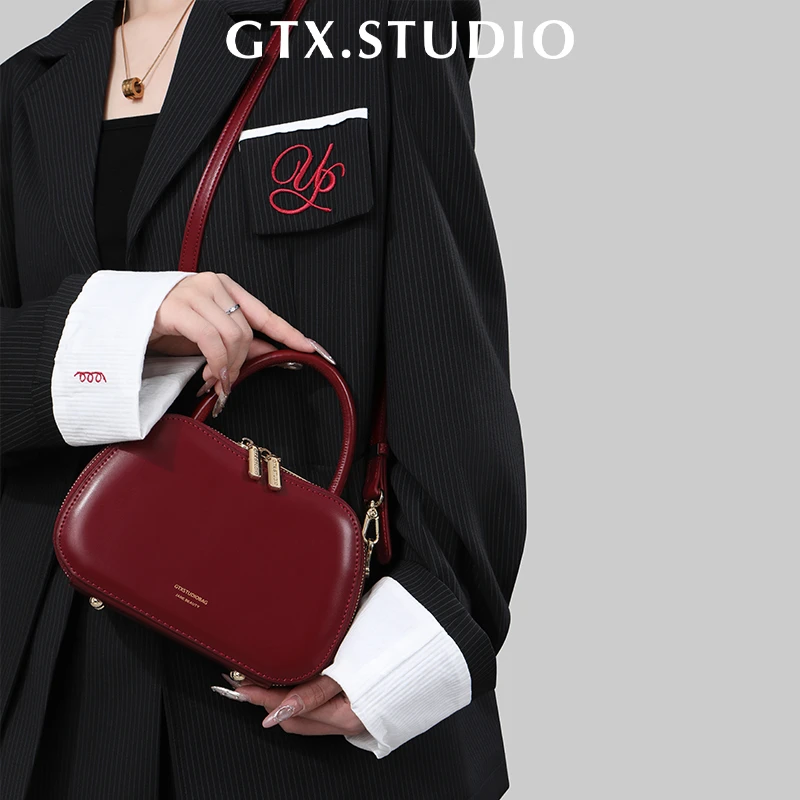 2024红色时尚小方女包单肩包洋气婚包新娘包斜挎百搭手提小包包女