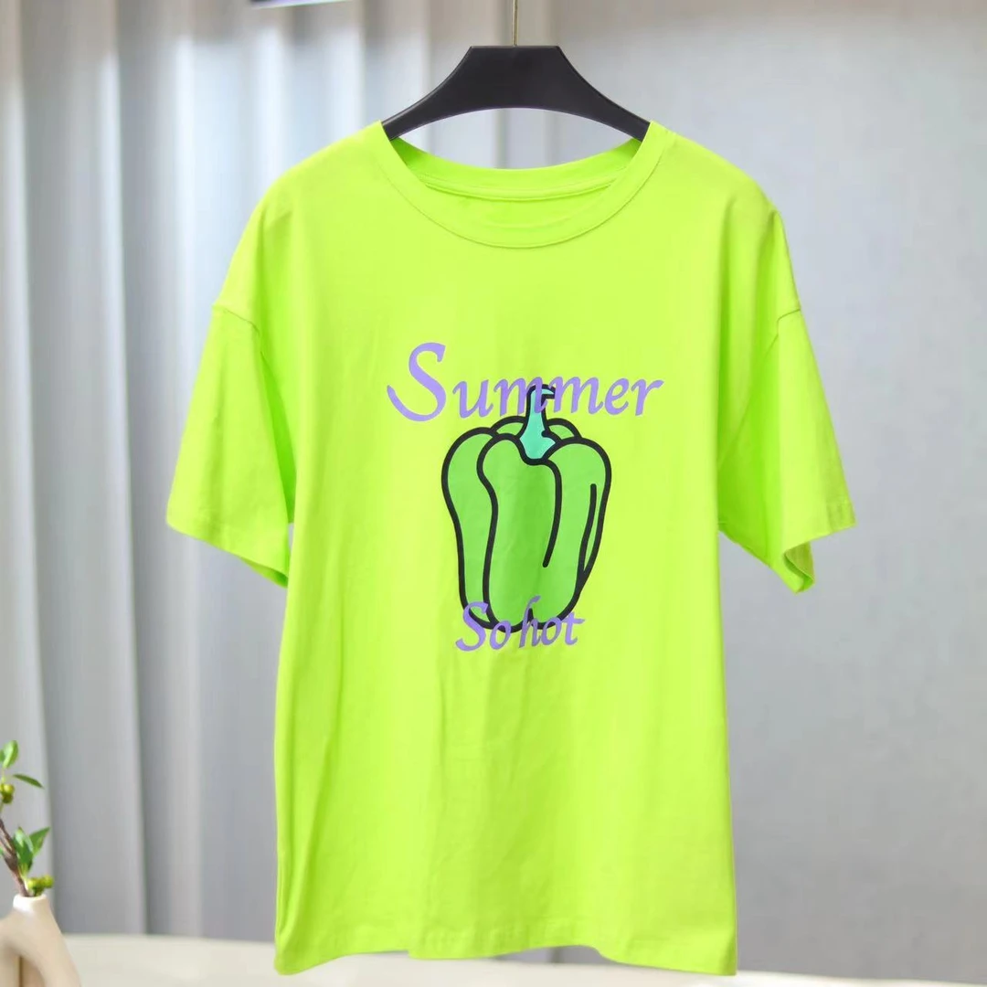 麦系列   Y103    女装时尚撤柜T恤-绿色B22702A012300S