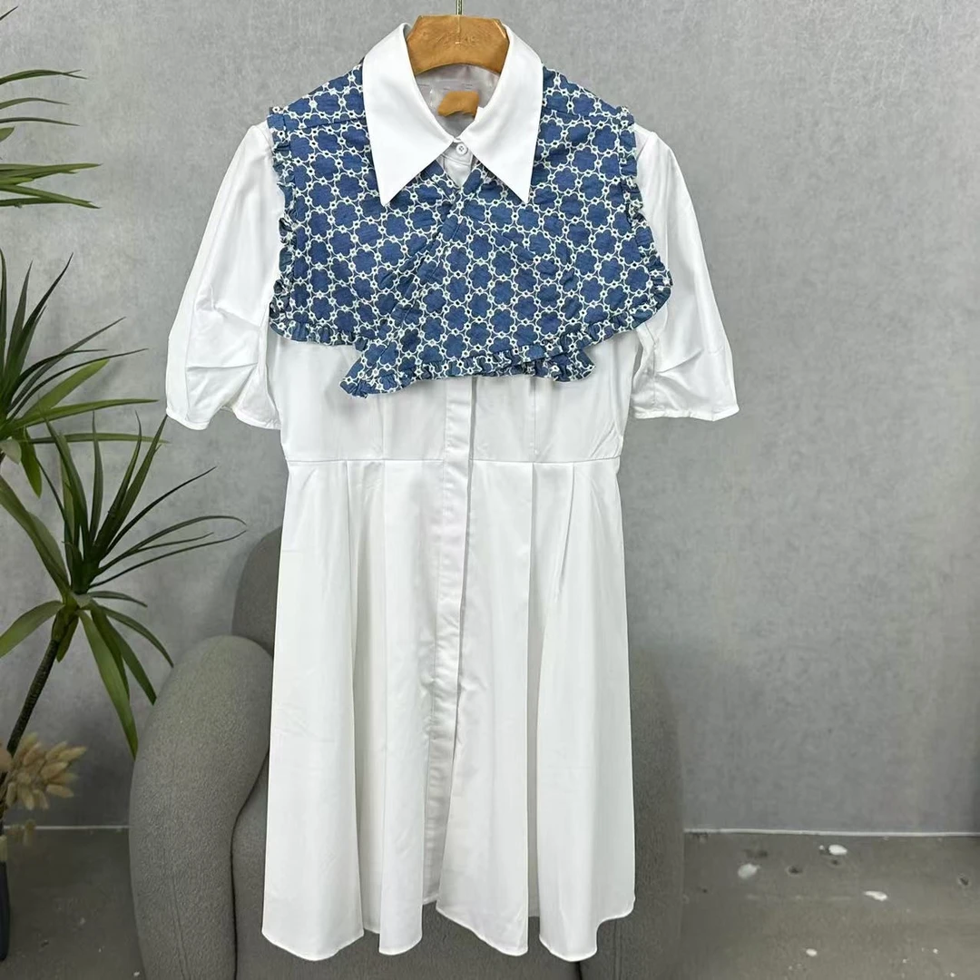 LI丽系列  Z463   女装时尚撤柜连衣裙白色C76576011