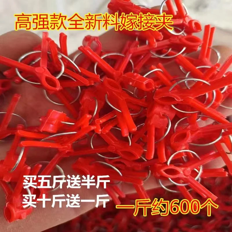 园艺嫁接夹圆口嫁接夹方口嫁接夹黄瓜嫁接夹子西瓜嫁接夹