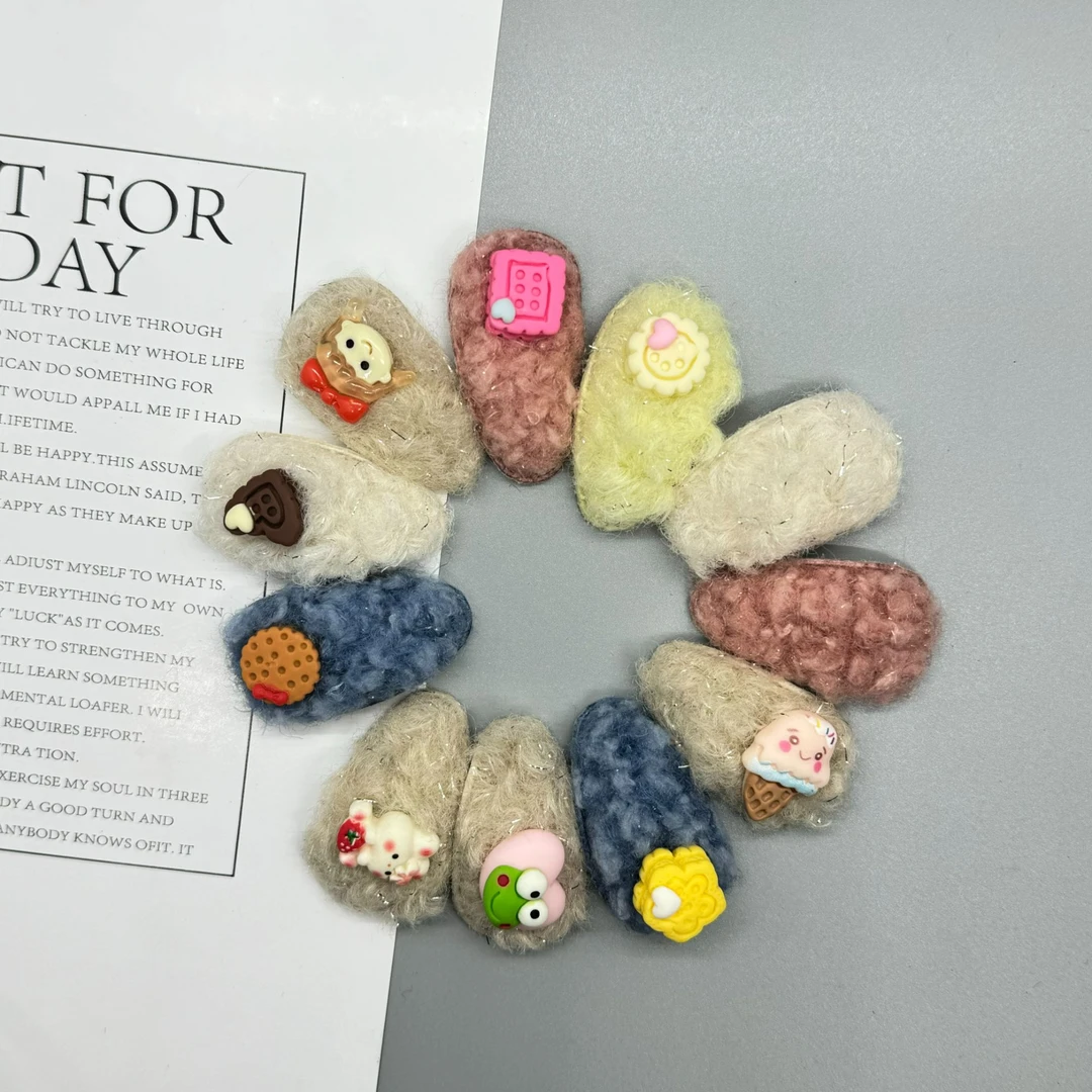 发夹半斤装1斤装发饰120个装240个手工可爱韩版甜美秋冬ins少女心