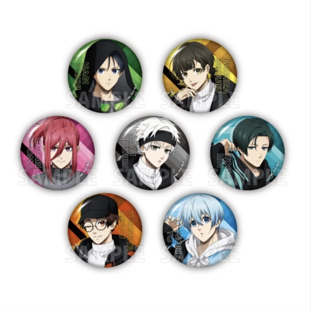 【蓝色监狱】蓝锁 全家联动吧唧 盲盒代拆