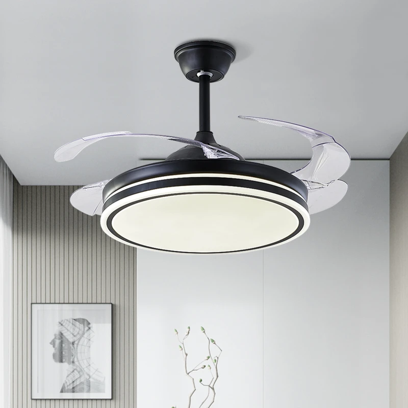 【工厂直销】2022新款多功能现代简约餐厅吊扇灯家用一体风扇吊灯