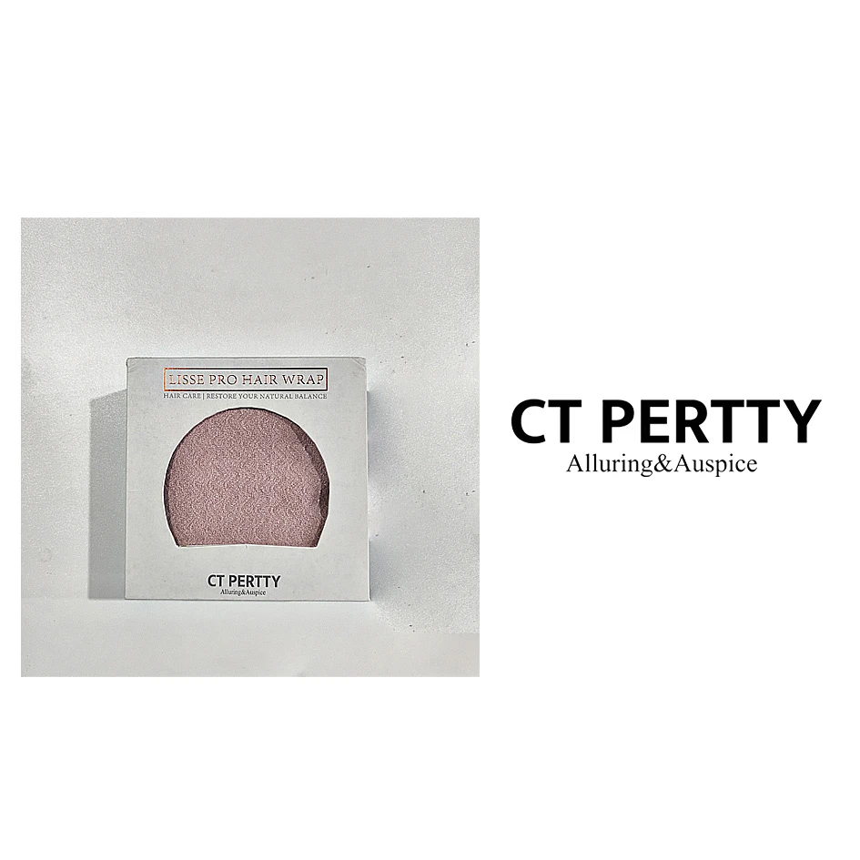 A3744SEQ速干帽嫩粉色纯色干发帽绑带款