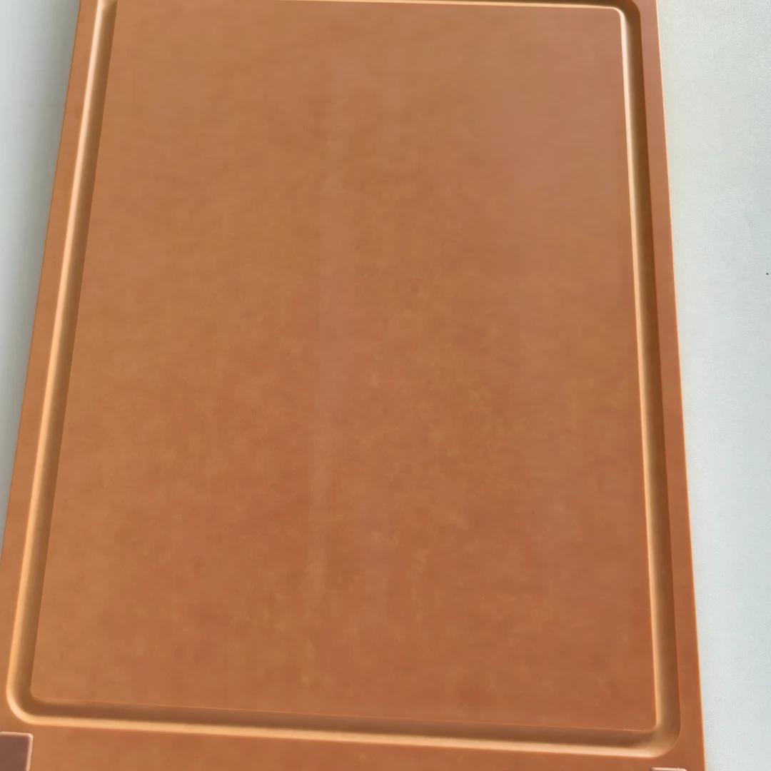 byA5000咖色四角带垫木纤维菜板