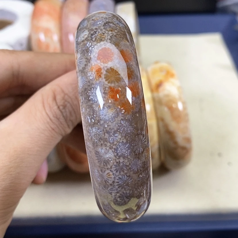 【闪购商品】硅化珊瑚（珊瑚玉）手镯未镶嵌Z****L