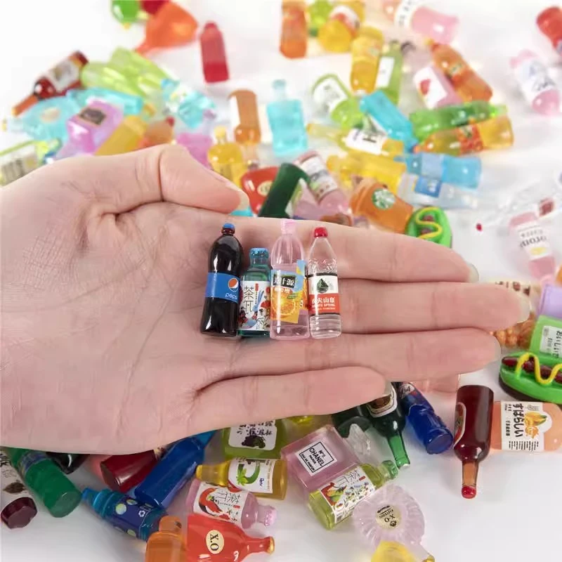 微缩食玩超市小盲袋网红迷你食物零食模型玩具饮料酒瓶子饰品摆件