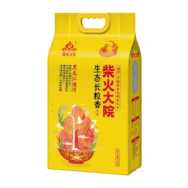 2024年新米柴火大院生态长粒香米5kg 东北大米