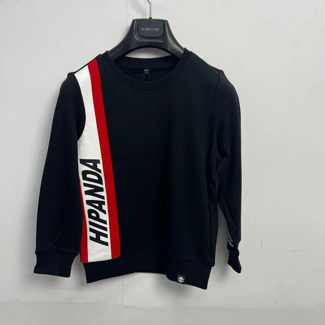 夏季童熊猫星星卫衣